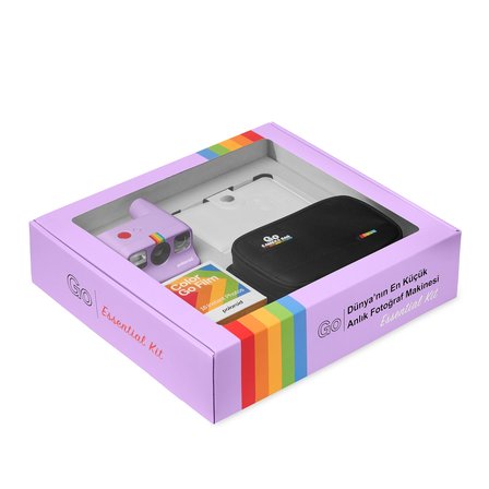 Polaroid Go Gen2 Kamera Başlangıç Seti - Mor