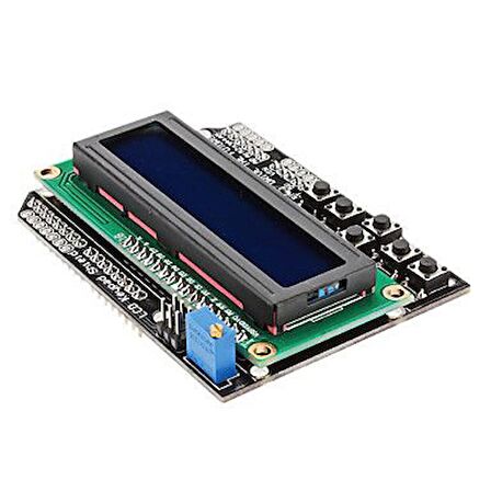 1602 Lcd Ve Tuş Takımı Shield / Keypad Shield Module Display For Arduino Duemilanove Uno Mega