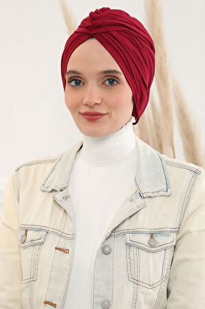Büzgülü Penye Bone,B-1