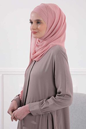 Klasik Tasarım Çapraz Dikim Pratik Şifon Şal,CPS-15,CPS-15