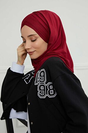 Önden Çapraz Dikim Büzgülü Pratik Penye Şal,CPS-45,CPS-45