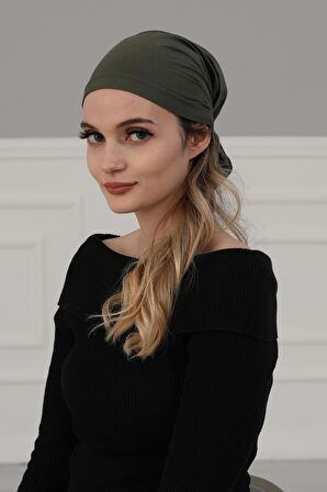 Büzgülü Penye Bandana,B-48