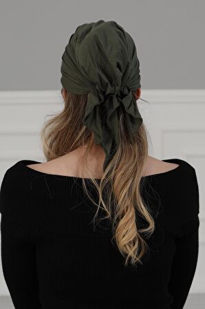 Büzgülü Penye Bandana,B-48