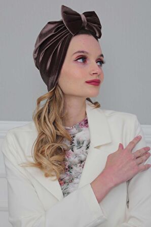 Fiyonklu Kadife Bone,B-27K