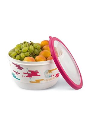 Üçsan 1414 Trend Yuvarlak Saklama Kabı 2.6 Lt