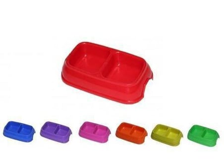 Pet Style Kedi&Köpek İkili Mama Kabı 1 L 29.5x15.5x9 cm.