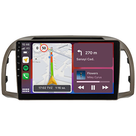 Nissan Micra Android Multimedya Sistemi (2002-2010) CRV-4762XD