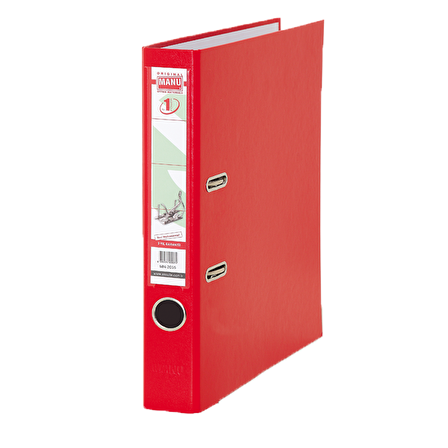 Manu Klasör Çakma Mekanizma Dar Kırmızı 2035