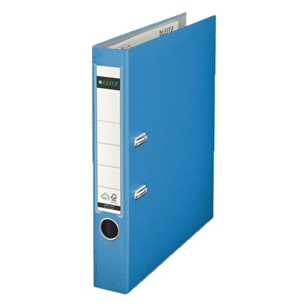 Leitz 180 Derece Dar Klasör Açık Mavi 1015-30