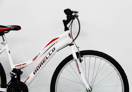 Dorello bisiklet 2640 model 26 jant bisiklet Şehir bisikleti beyaz bisiklet - Renk: Beyaz