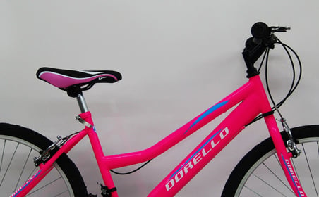 Dorello bisiklet 2600 model 26 jant bisiklet Şehir bisikleti Düz yol Şehir bisikleti Pembe Bisiklet - Renk: Beyaz
