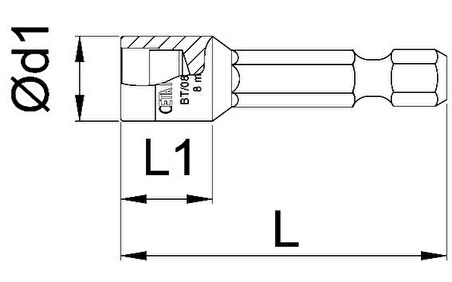 Ceta Form 5 x 42 mm Manyetik Lokma BT/0542