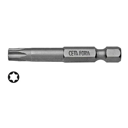 CB/824\T10X50MM TORX BITS UC CETA