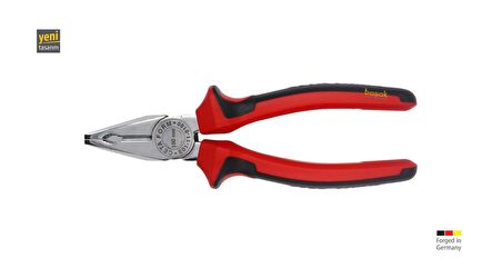 Ceta Form 180 mm Kombine Pense Parlak Krom-DuoTech Sap E01-11-0180