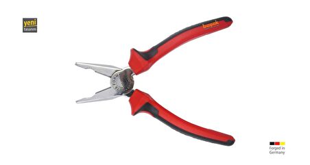 Ceta Form 180 mm Kombine Pense Parlak Krom-DuoTech Sap E01-11-0180