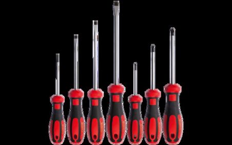 Ceta Form F99-702 7 Parça C-PLUS Tornavida Takımı - Düz/Pozidriv