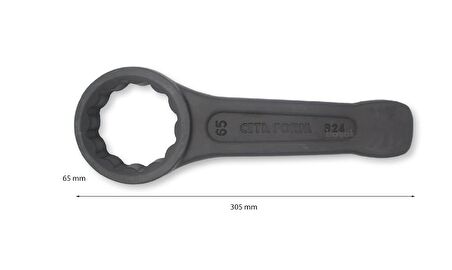 Ceta Form B24-65 65 Mm Yıldız Ağız Çakma Anahtar