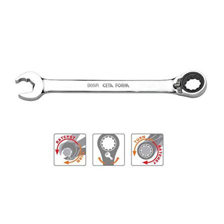 B05R-16\ 16MM CIRCIRLI KOMBINE ANAHTAR (OZEL AGIZ) CETA