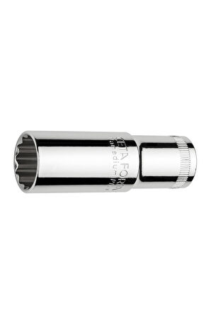 Ceta Form 1/2" 12 Köşe Yıldız Derin Lokma Anahtar - 11 Mm