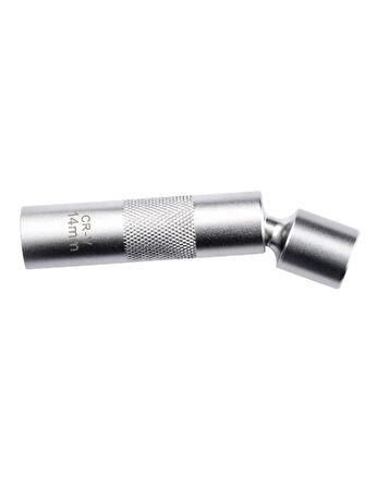 Ceta Form C17-R14CF 3/8 " 12 Köşe (Yıldız) Mafsallı Buji Lokması 14 - 98 mm