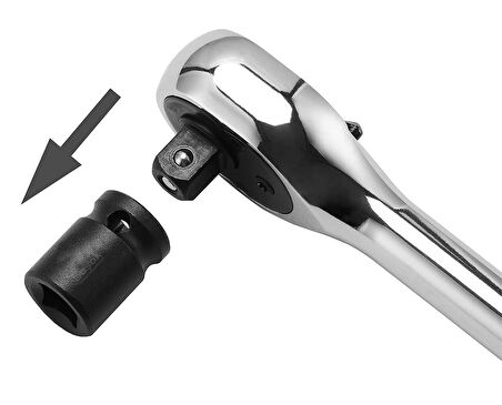 Ceta Form 33 mm 1” 6 Köşe Havalı Lokma Anahtar C82-H33