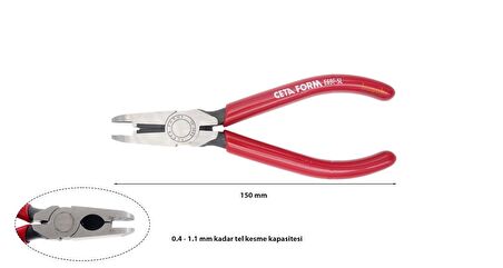 Ceta Form 150 mm Scotchlok Konnektör Sıkma Pensesi E69F-SL