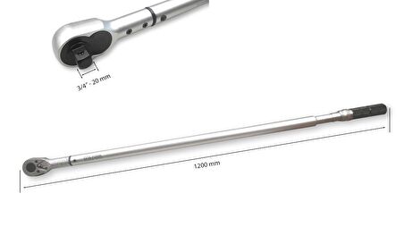 Ceta Form 200-1000 Nm 3/4" Tork Anahtarı D03F-3110 