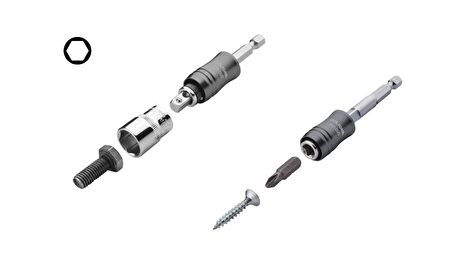 Ceta Form 1/4"  Lokma Adaptörlü Bits Tutucu CETA/BT/01DUO