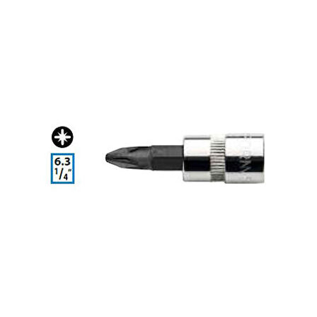 Ceta Form C08S-PZ2 1/4" Pozidriv Bits Uç PZ2x37 mm