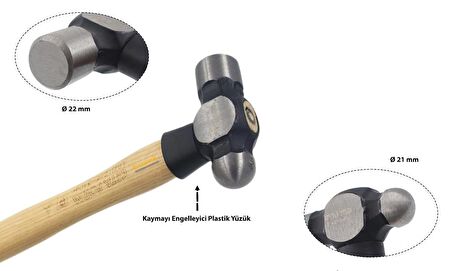 Ceta Form 300 mm 227gr Bombe Başlı Çekiç L02-08