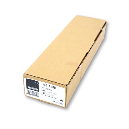 Ceta Kare Eğe Kalın Diş 150 mm Ergonomik Saplı J58-106H 