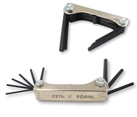 Ceta Form K99-F2M/2 Çakı Tipi Inch Allen Takımı