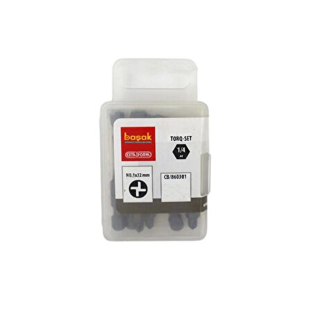 Ceta Form Torq-Set Uçlu Bits No 1 x 32mm CB/860301