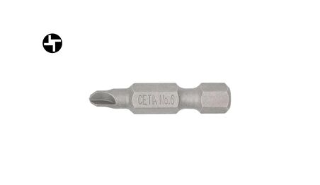 Ceta Form Torq-Set Uçlu Bits No 6 x 32mm CB/860306 
