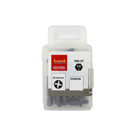 Ceta Form Torq-Set Uçlu Bits No 6 x 32mm CB/860306 