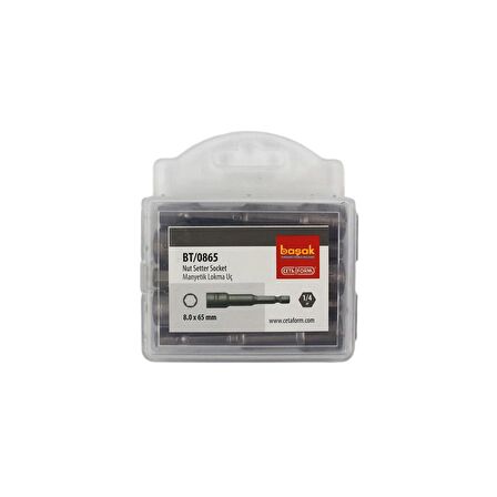 Ceta Form 8 x 65mm Manyetik Lokma  BT/0865