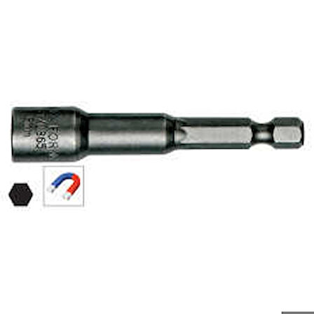 Ceta Form Manyetik Lokma Uç(Somun Tutucu)-11X65 mm