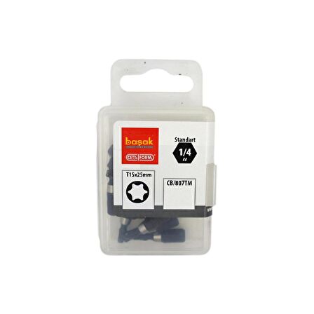 Ceta Form T15 x 25 mm Darbeli Torx Bits Uç CB/807TM