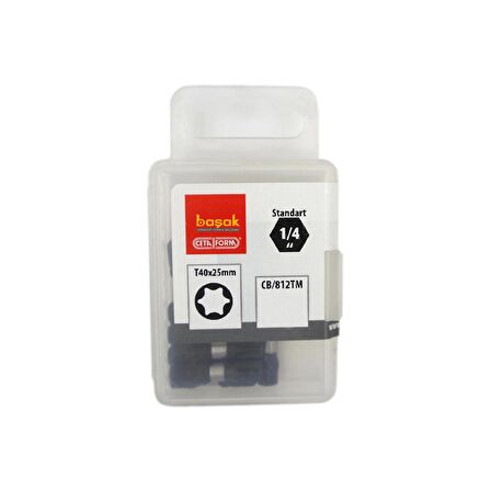 Ceta Form T40 x 25 mm Darbeli Torx Bits Uç CB/812TM