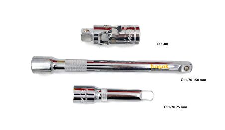 Ceta Form 6 - 22 mm 3/8” Lokma Takımı C10-18PH4 (Plastik Kutu)