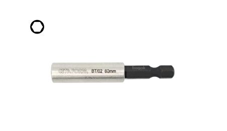 Ceta Form 1/4" x 60 mm Manyetik Bits Tutucu CETA/BT/02 