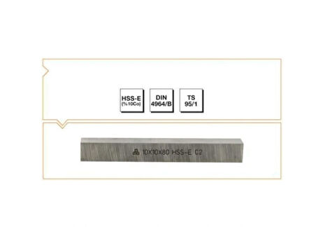 MTE HSSE-CO10 Torna Kalemi 12*12*200