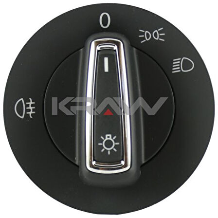 Vag Far Anahtarı Kromlu Tek Sis Polo Arona Ateca İbiza Leon Toledo 15>> - Kraw An-468r