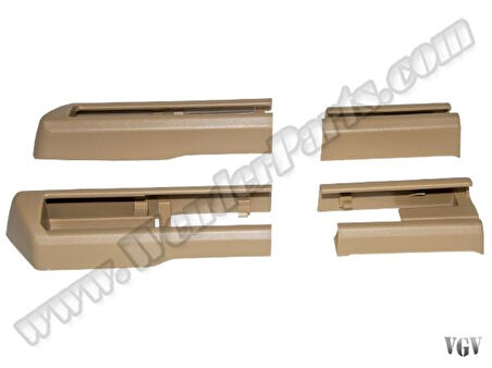 Bmw Koltuk Ray Kapagı Bmw F10 LCI F07 LCI F01 LCI Sol+sag (bej) - Wenderparts Ba52107340337s4