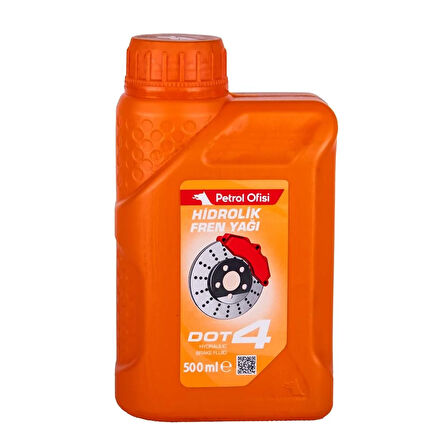 Petrol Ofisi Hidrolik Dot4 0.5 Lt 