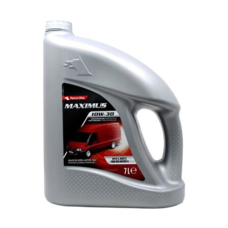 Petrol Ofisi Maximus 10W-30 7 Lt Sentetik Dizel Motor Yağı