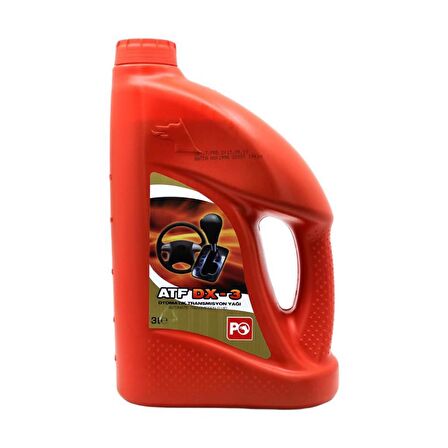 Petrol Ofisi ATF DX-3 3 Lt Otomatik Şanzıman ve Direksiyon Yağı