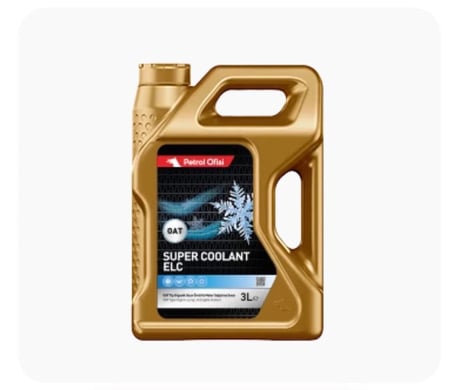 Petrol Ofisi Super Coolant ELC Antifriz 3 Litre Organik Kırmızı 2026