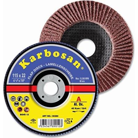 Karbosan Flap A.O.80 Kum 180X22