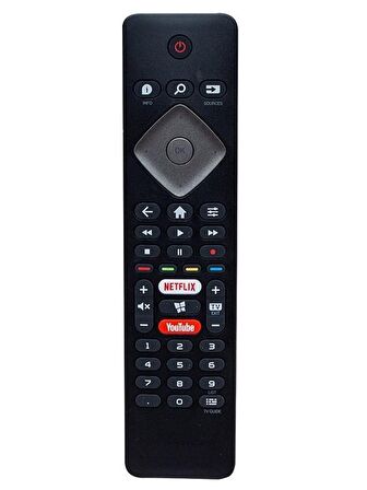 Philips Netflix Youtube Tuşlu LCD- LED TV Kumanda